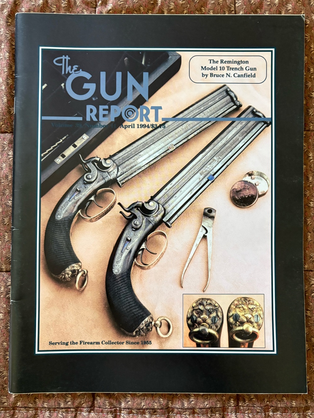Vintage The Gun Report Magazine Vol 39 No 11 April 1994 - Excellent Condition!